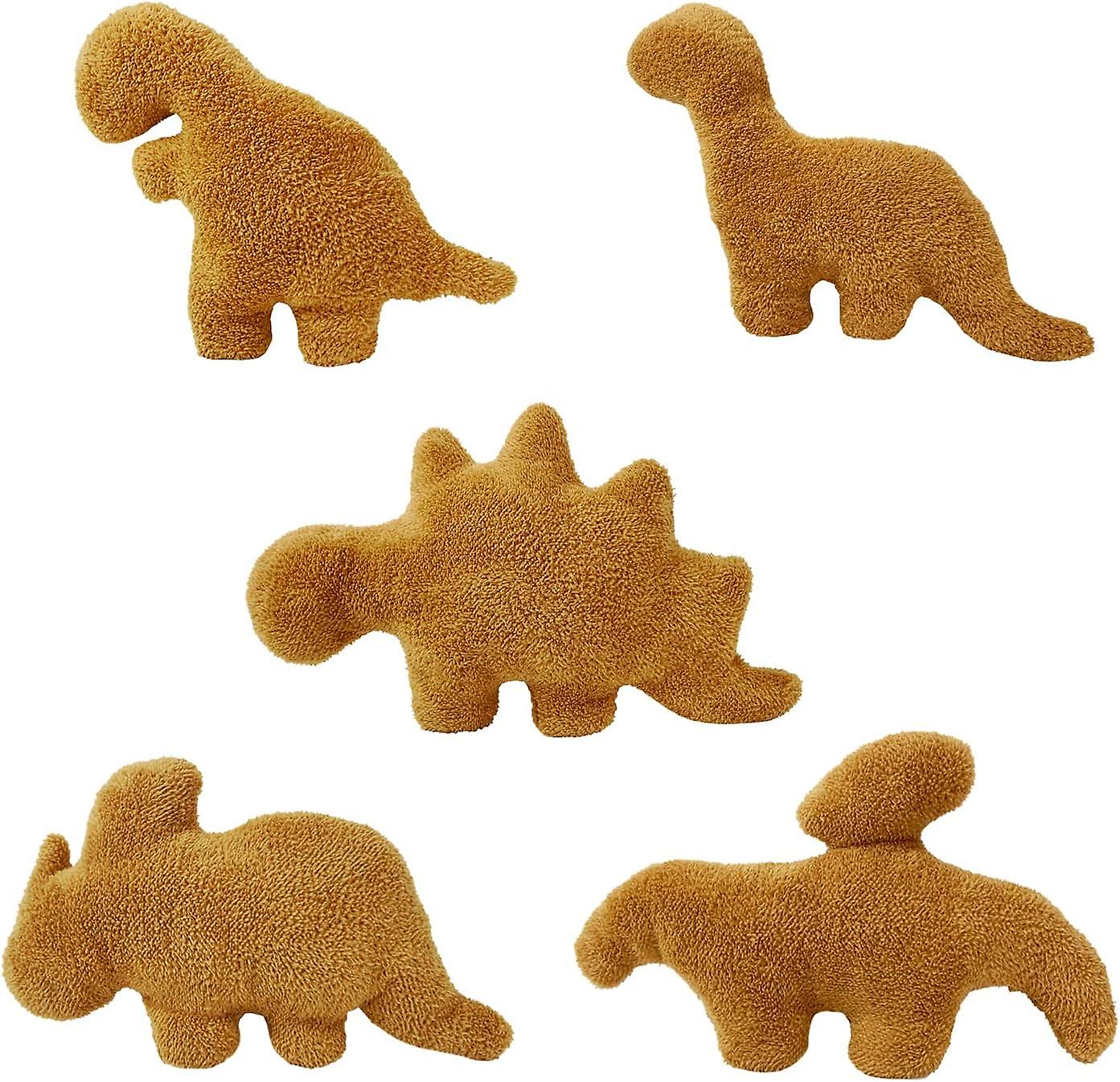 Dino Chicken Nugget Pillow™ | Unique Comfortable Pillows in 5 Different Dinosaur Shapes