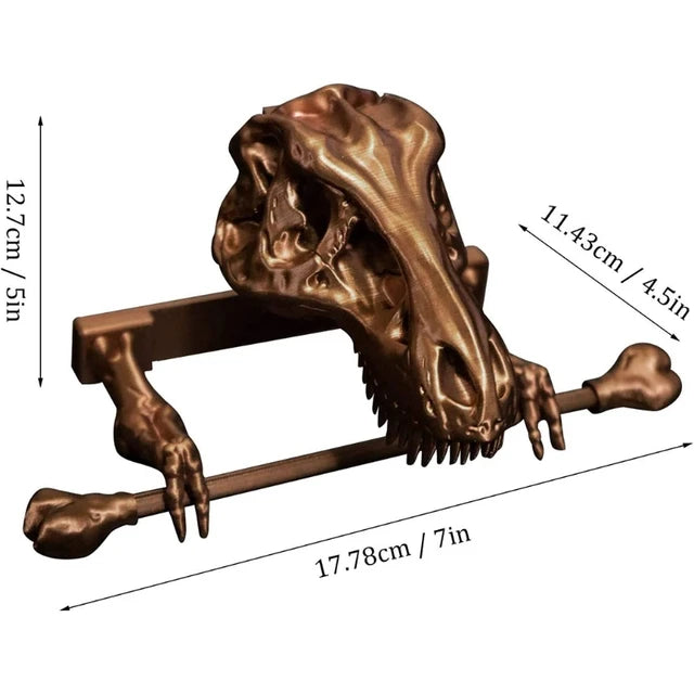 T.rex Toiletrolhouder™ | Uniek & Efficiënt Voor Dinosaurusliefhebbers