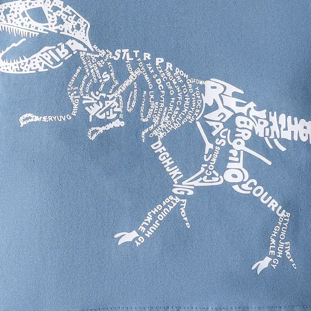 Kinderen Peuter Jongens Zomerkleding Outfits Korte Mouwen Dinosaurus T-Shirts En Korte Broek Sets Zomerkleding Maat 2 Tot 7 Jaar 2024