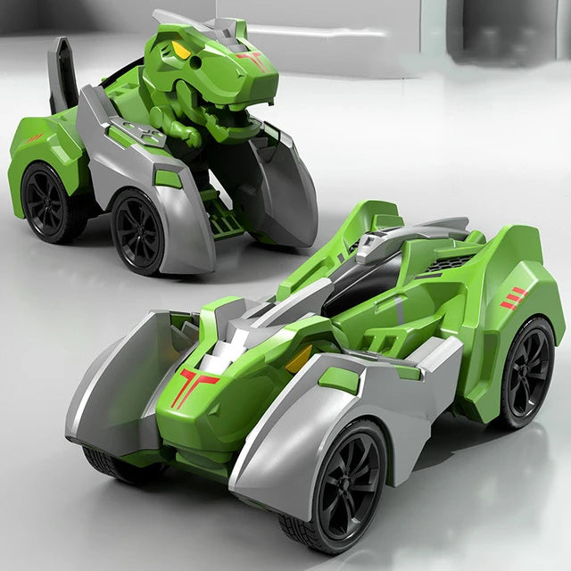 2 In 1 Transforming Dinosaur Car Transforming Toy Dino