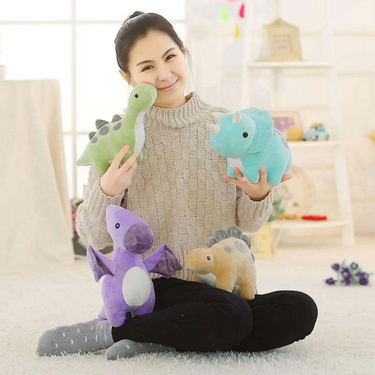 Snuggle Saurus™ | Cute Comfortable Plush Dinosaur