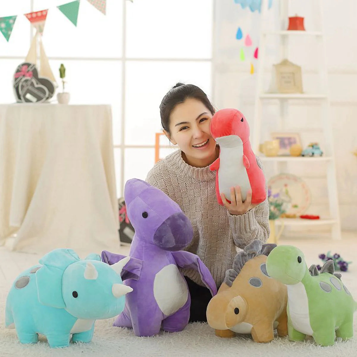 Snuggle Saurus™ | Cute Comfortable Plush Dinosaur