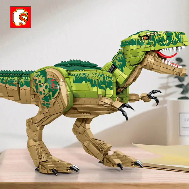 SEMBO BLOCK Tyrannosaurus Rex Dinosaur Building Blocks Toys